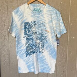 Lucky Brand Pink Floyd Light Blue Graphic Tee size S